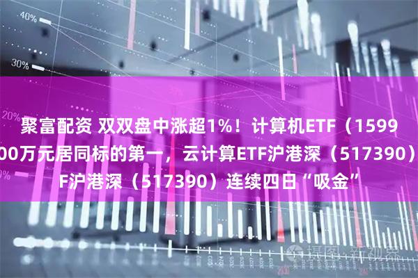 聚富配资 双双盘中涨超1%！计算机ETF（159998）成交额超5800万元居同标的第一，云计算ETF沪港深（517390）连续四日“吸金”